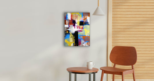 Seeing Through | Acrylic Painting on Canvas - BluetracesPh
