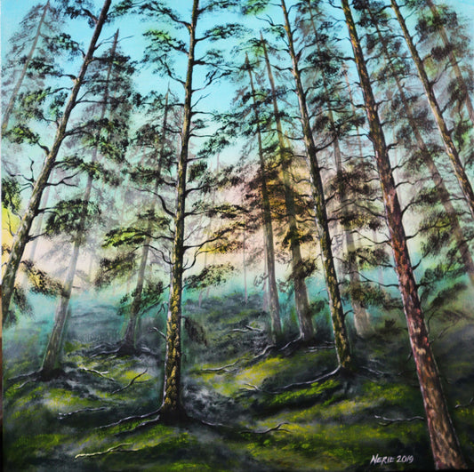 Wish | Acrylic Painting on Canvas - BluetracesPh
