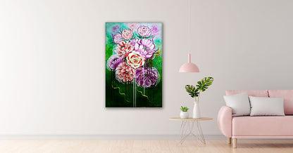 Adapting | Acrylic on Painting on Canvas - BluetracesPh