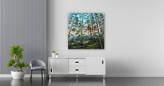Wish | Acrylic Painting on Canvas - BluetracesPh