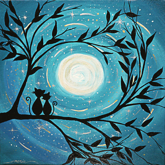 Wish Upon A Star | Acrylic Painting on Canvas - BluetracesPh